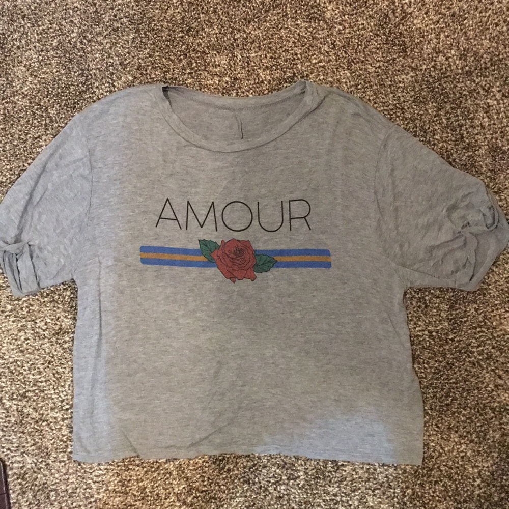 Gray t-shirt